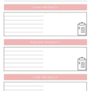 To-Do List with Priority Matrix