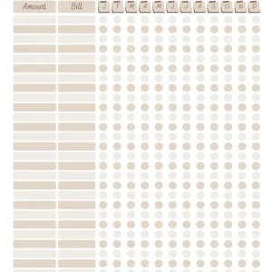 Monthly Bill Payment Checklist