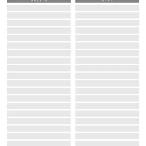 Anniversary Gift Planner